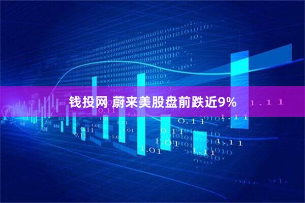 钱投网 蔚来美股盘前跌近9%
